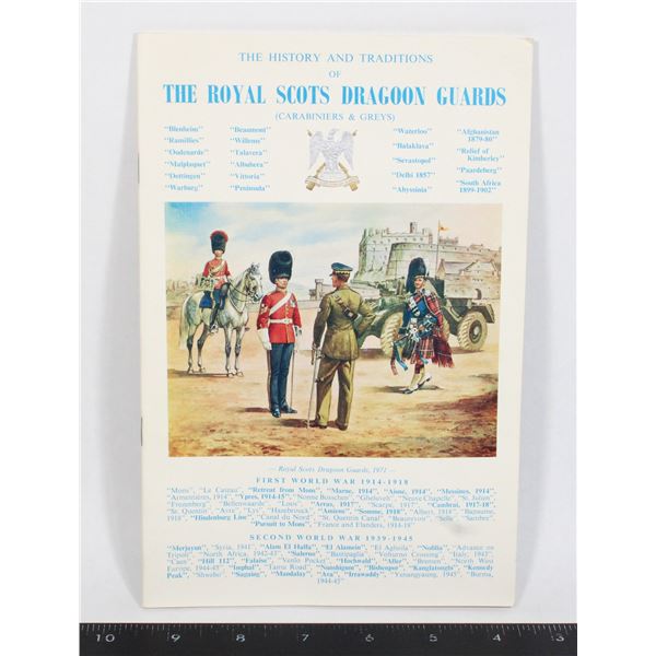 #248 The Royal Scots Dragoon Guards History Book