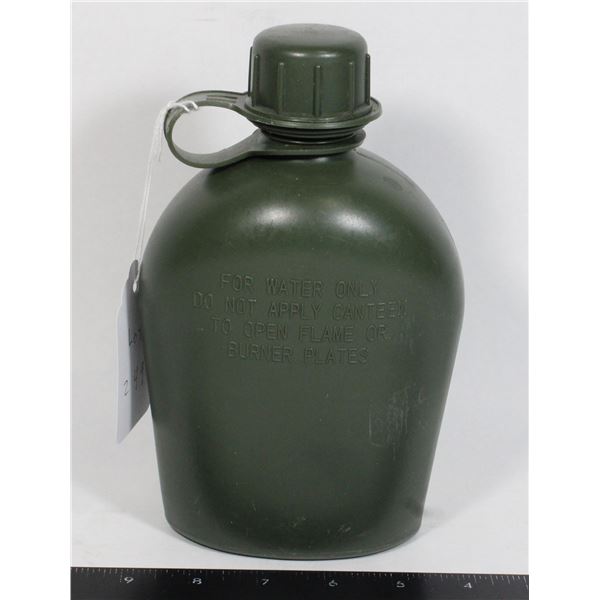 #249 Green Military Water Canteen