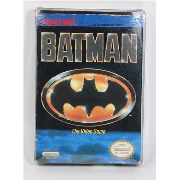 #263 Nintendo NES Game Batman CIB Works!