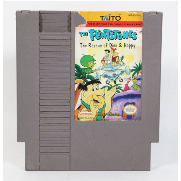#281 Nintendo NES Game The Flintstones Works!