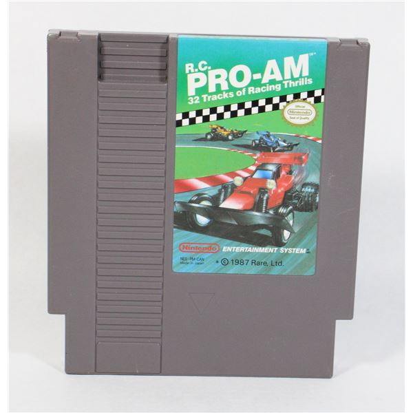#289 Nintendo NES Game R.C. PRO-AM Works!