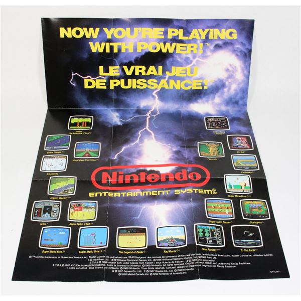 #290 Original Nintendo Entertainment System Poster