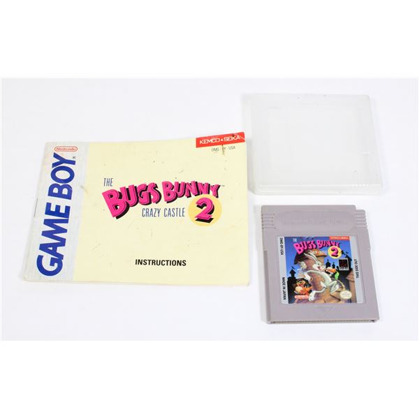 #292 Nintendo Game Boy Bugs Bunny Crazy Castle 2