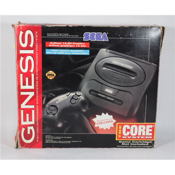 #298 Sega Genesis Core System CIB Boxed Works!