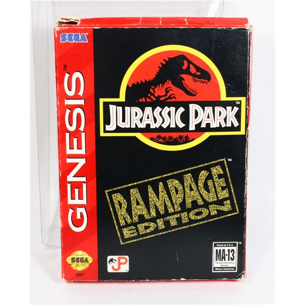 #300 Sega Genesis Jurassic Park Rampage Edition