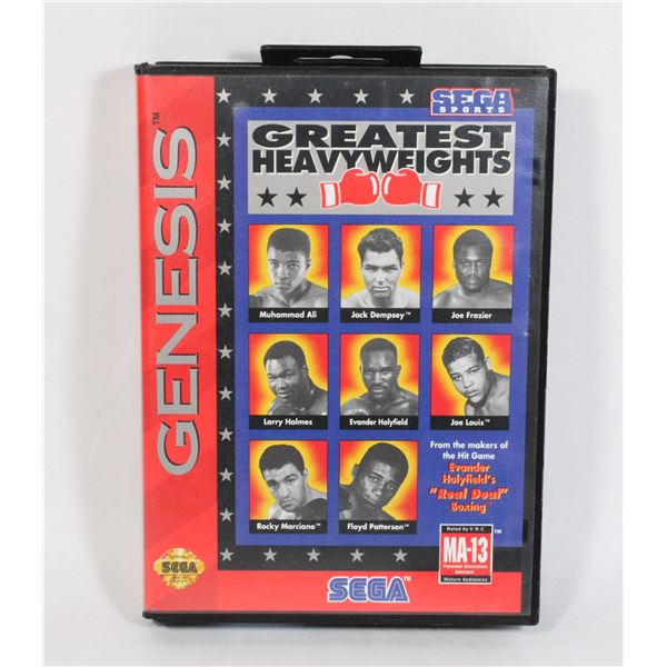 #306 Sega Genesis Game Greatest Heavyweights