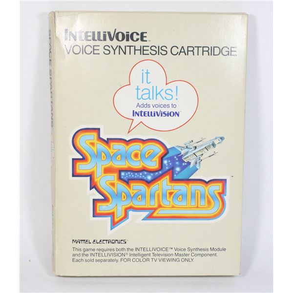 #321 Intellivision Game Space Spartans CIB