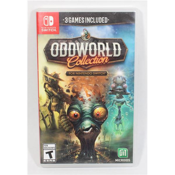 #357 Nintendo Switch Oddworld Collection CIB