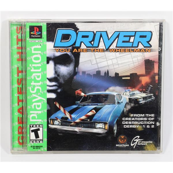 #362 Playstation 1 PS1 Game  Driver CIB