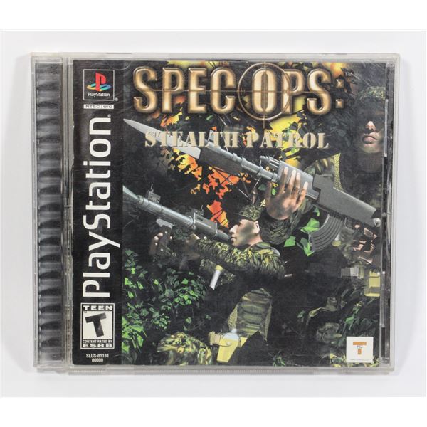 #363 Playstation 1 Game Spec Ops: Stealth Patrol