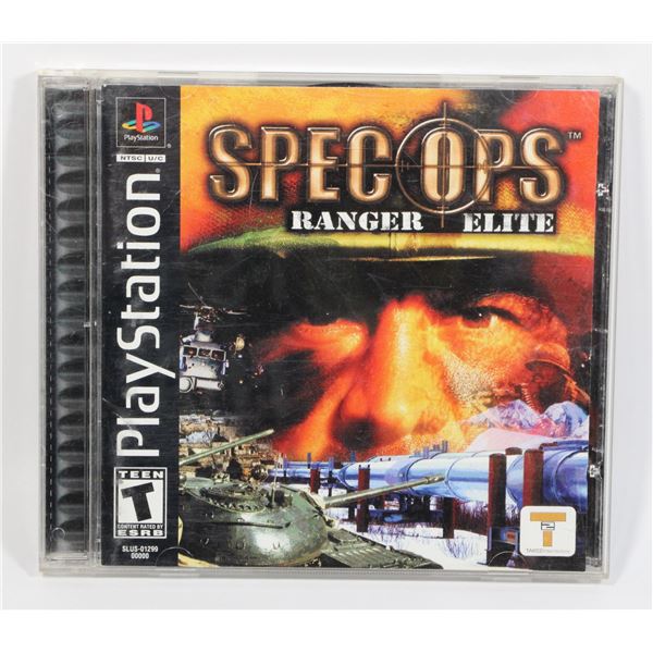 #364 Playstation 1 PS1 Game Spec Ops Ranger Elite