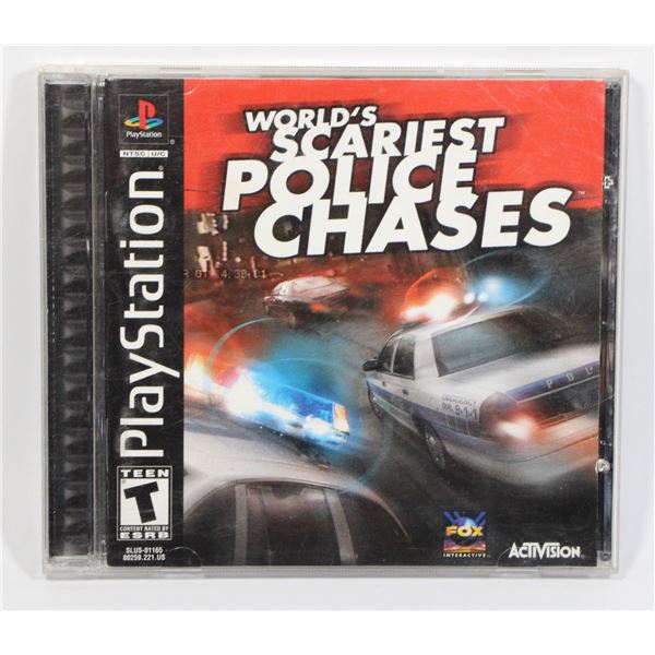 #367 PS1 Game World's Scariest Police Chases