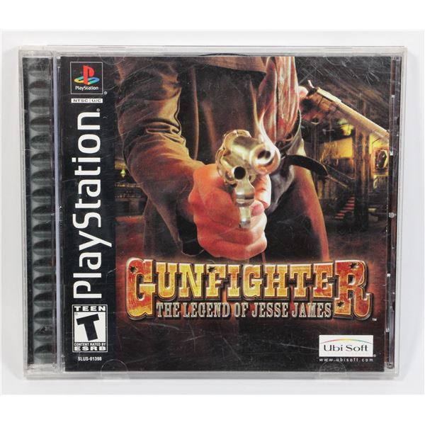 #369  PS1 Gunfighter The Lengend of Jessie James