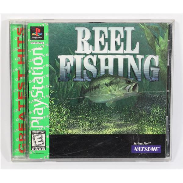 #372 Playstation 1 PS1 Game Reel Fishing