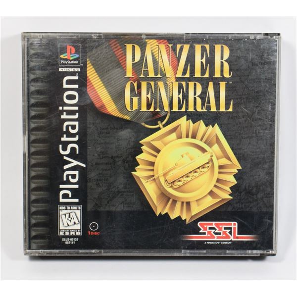 #375 Playstation 1 PS1 Game Panzer General