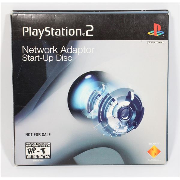 #382 Playstation 2 PS2 Game Network Adaptor Disc