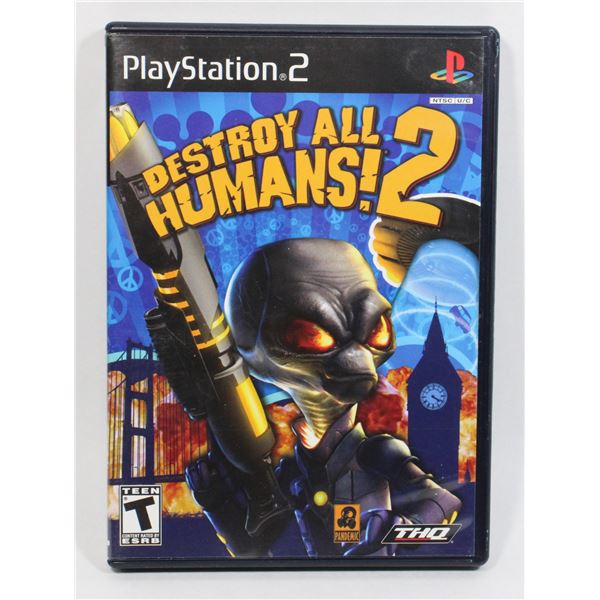 #396 Playstation 2 PS2 Game Destroy all Humans! 2