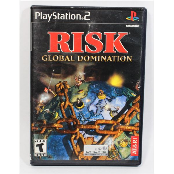 #397 Playstation 2 PS2 Game Risk Global Domination