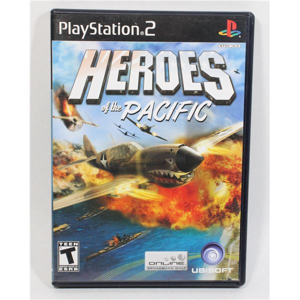 #398 Playstation 2 PS2 Game Heroes of the Pacific
