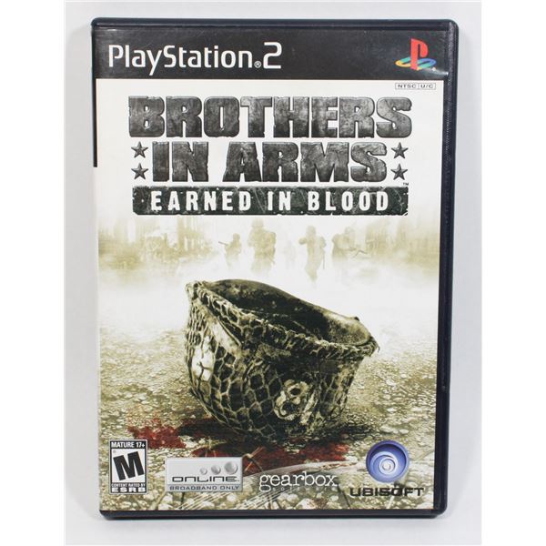 #401 PS2 Game Brothers in Arms Earned in Blood