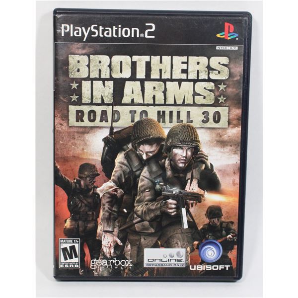 #403  PS2 Game Brothers in Arms Road to Hill 30