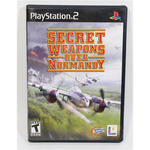 #404 PS2 Game Secret Weapons Over Normandy