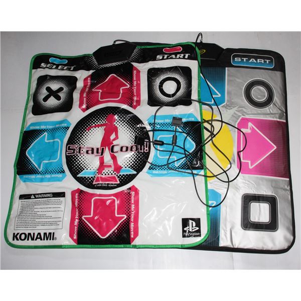 #406 Lot of 2 Playstation PS2 DDR Mat Controllers