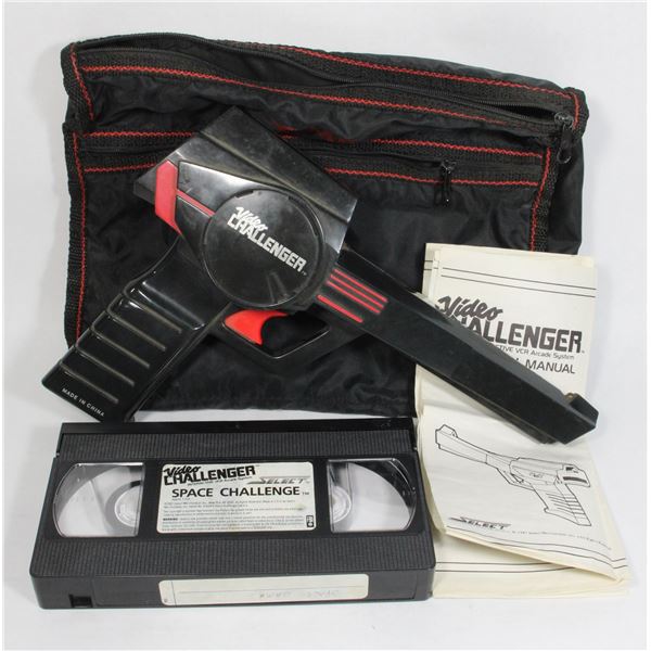 #413 Video Challenger VHS Video Game w/ Gun
