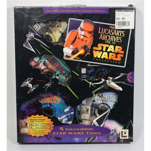 #414 Big Box PC Lucasarts Star Wars Collection