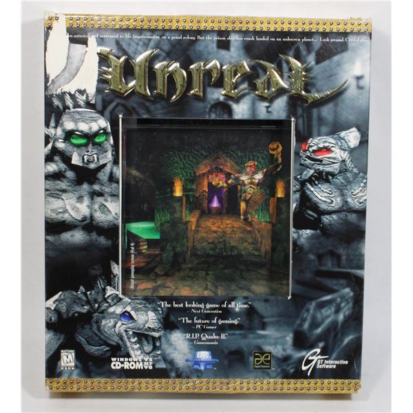 #415 Big Box PC Unreal Game 1998