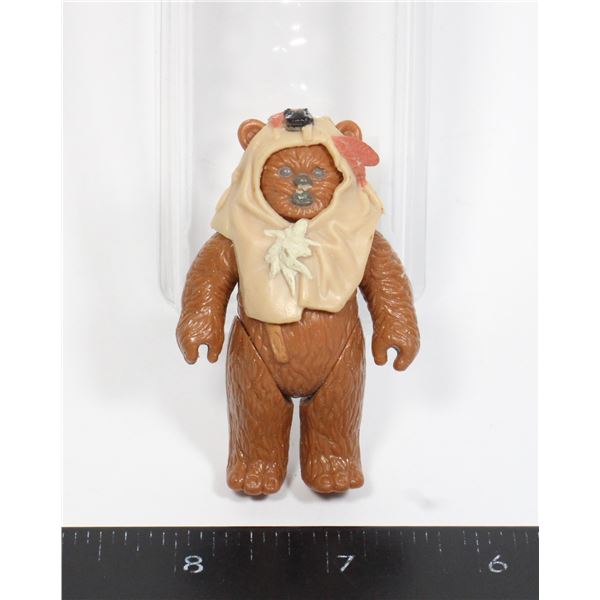 #455 1984 Last 17 ROTJ Paploo Ewok w/ Accessory