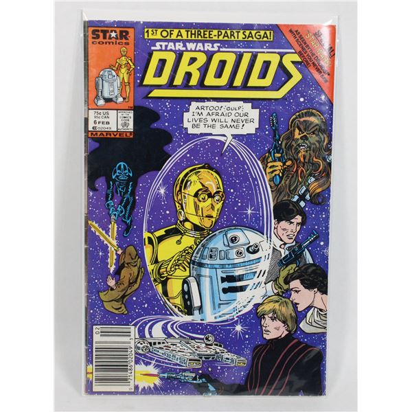#485 Star Comics Star Wars Droids #6 Feb 1987