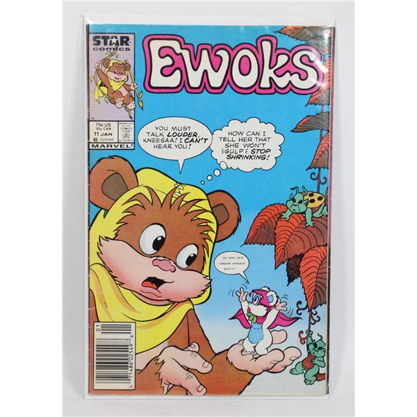 #488 Star Comics Star Wars Ewoks #11 Jan 1987