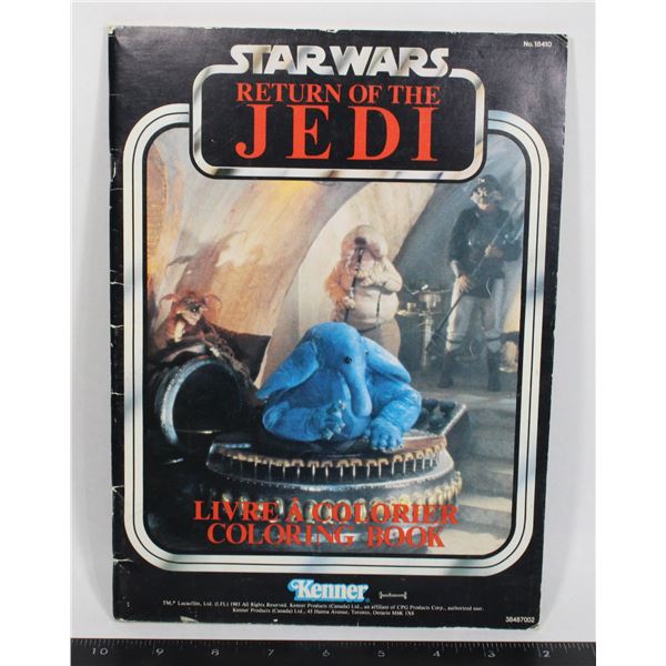 #500 Return of the Jedi Coloring Book Book 1983