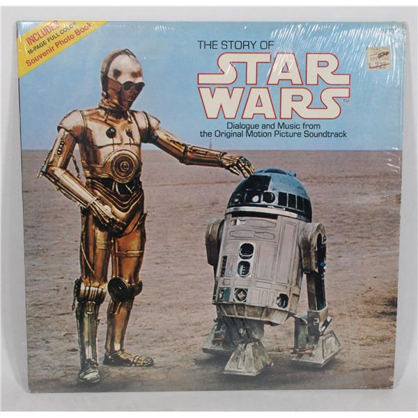#509 Vinyl Record The Story of Star Wars w/ Book