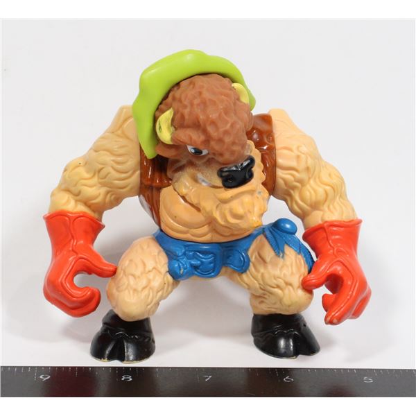 #517 Cowboys of Moo Mesa 1991 Figure Buffalo Bull