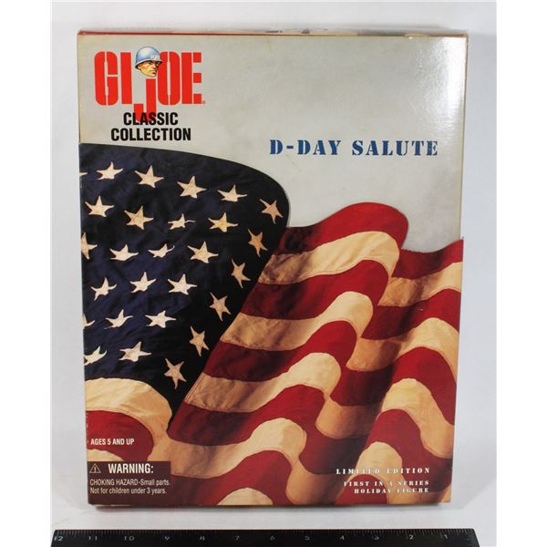 #545  Boxed G.I. Joe D-Day Salute 1997 Figure