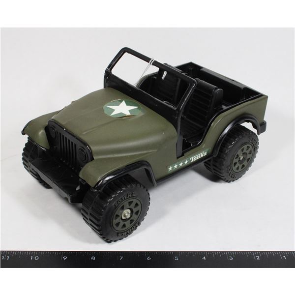 #560 Vintage Tonka Metal MASH M.A.S.H. Jeep Toy
