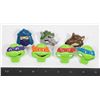 Image 1 : #561 Teenage Muntant Ninja Turtles 1990 Ring Set