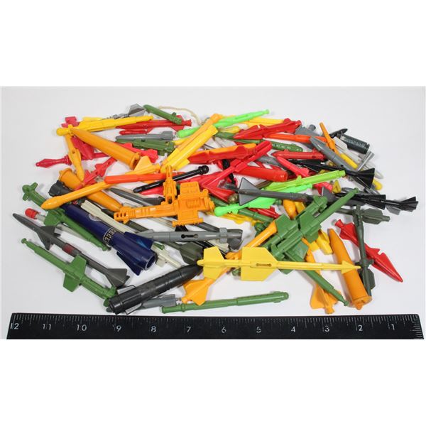 #585 G.I. Joe ARAH Missile Parts Accessory Lot