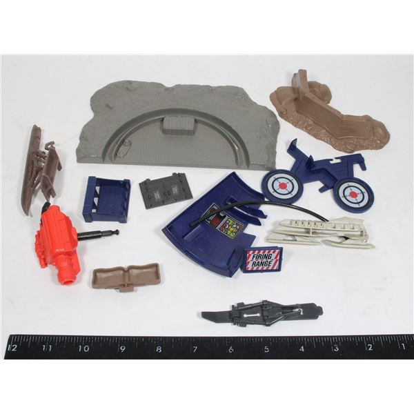 #586  G.I. Joe ARAH Playset parts pieces lot