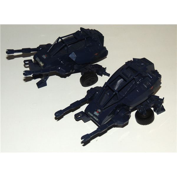 #591 1984 G.I. Joe ARAH Cobra A.S.P. Lot of 2