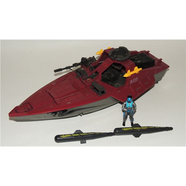 #600 1985 G.I. Joe Cobra Hydrofoil Moray Vehicle