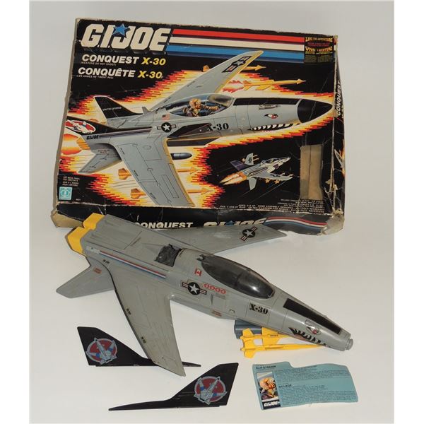 #608 1986 G.I. Joe ARAH X-30 Conquest in worn Box