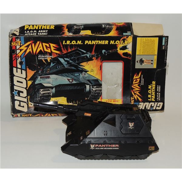 #609 1994 G.I. Joe Vehicle I.R.O.N Panther w/ box