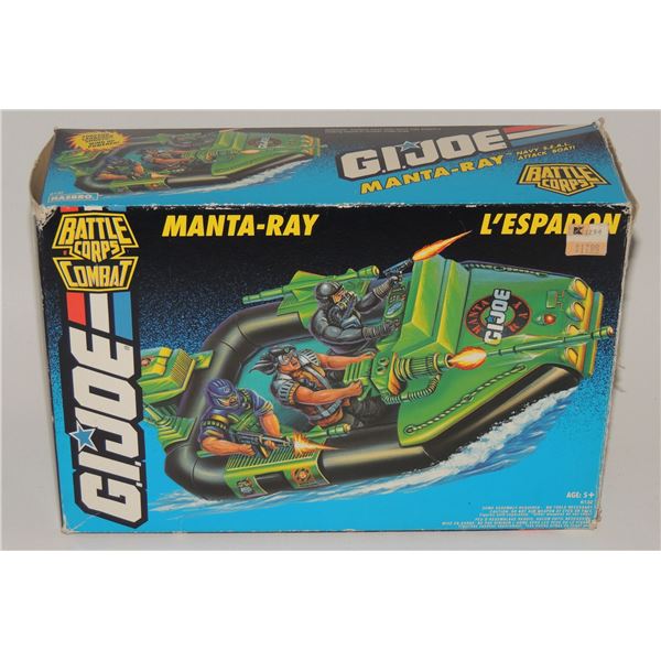 #610 1994 G.I. Joe ARAH Manta-Ray Vehicle Boxed
