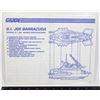 Image 1 : #614 G.I. Joe ARAH Blueprints Barracuda Vehicle
