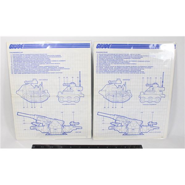 #620 G.I. Joe ARAH Blueprints Thunderclap English+