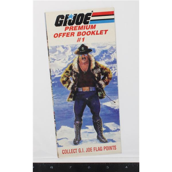 #621 G.I. Joe ARAH Premium Offer Booklet #1