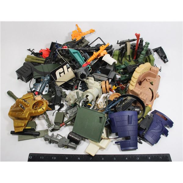 #649 Giant Vintage G.I. Joe ARAH Parts Pieces Lot
